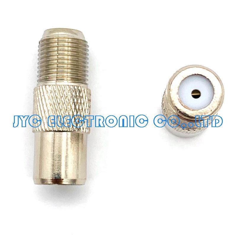 F coaxial PAL connector, TV male to F female connector