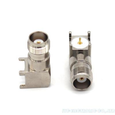Right Angle TNC Jack Female For PCB Mount Connector