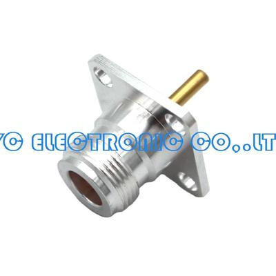 N female Connector din type to pcb mount to sold adapter