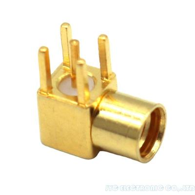 MMCX Jack Female Right Angle For PCB Mount Connector RF Connector