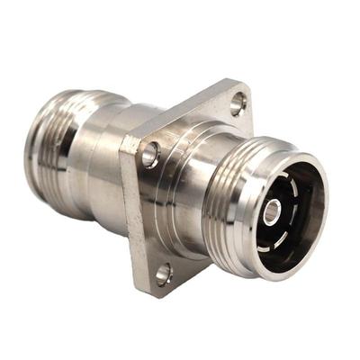 RF Adapter Flange Connector 4.3-10 Female to 4.3-10 Female Adapter
