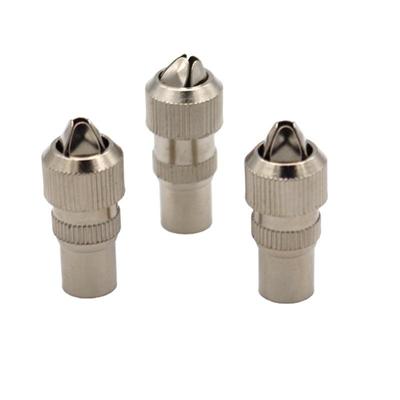Cable TV Connector 9.5 TV Male PAL ,Screwed type,Lotus head
