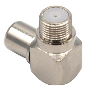 Right Angle PAL Male to F female Adapter