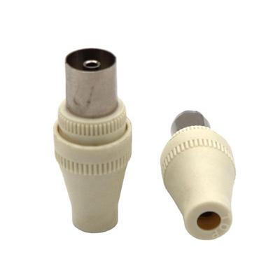 Cable TV Connector 9.5 TV female straight,PAL female straight,9.5TV plastic connector