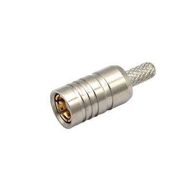 RF Connector Straight SMB Female Crimp For RG316 RG174 Cable Connector Nickel Plating