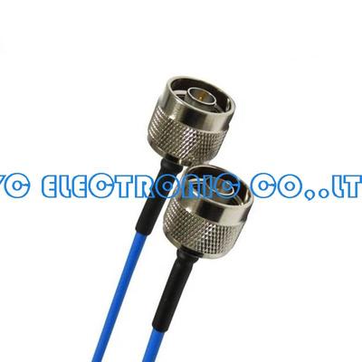 Coaxial N male and N male cable connector for RG402 RG141SM086 Cable Asseembly