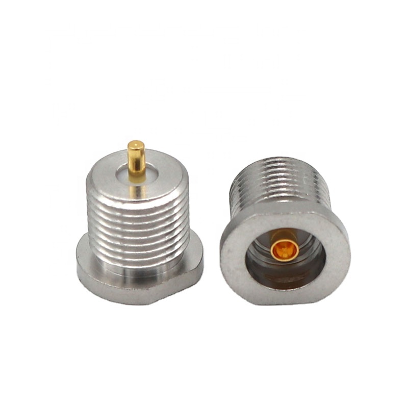 SMP female soldering connector