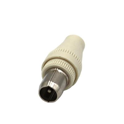 Cable TV Connector 9.5 TV Male straight,PAL male straight,9.5TV plastic connector stra
