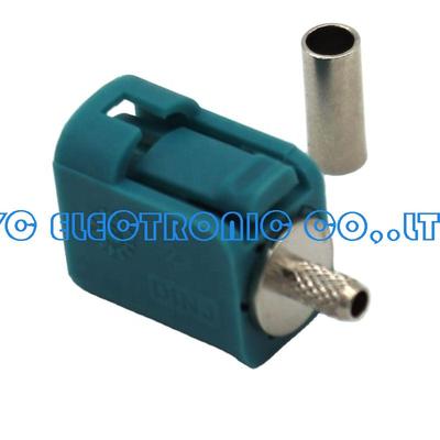 Fakra Z Type Straight Crimp For RG178 RG174 RG316 Cable Connector SMB Fakra