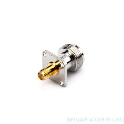 N Female to SMA Female 4 Hole Square Flange &nbsp;Adapter