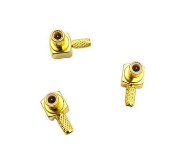 Right Angle SMB Jack Male For RG178 RG174 RG316 Coaxial Cable Connector