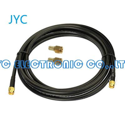 Hot sale Gold Plated SMA Male Plug to SMA Male Coaxial Cable Ass for RG58 RG174